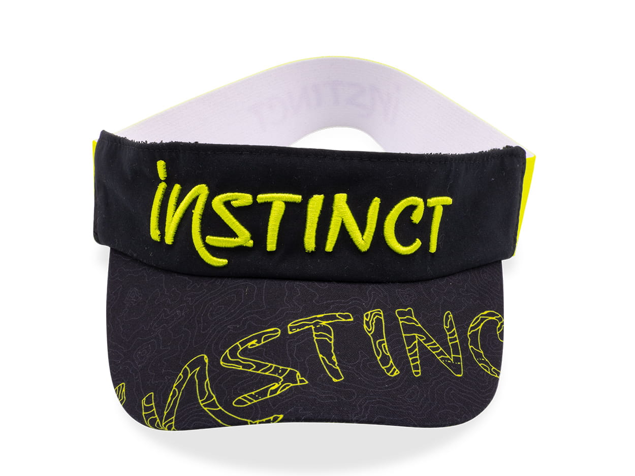INSTINCT TRAIL INSPIRED - Black Visor - Headwear